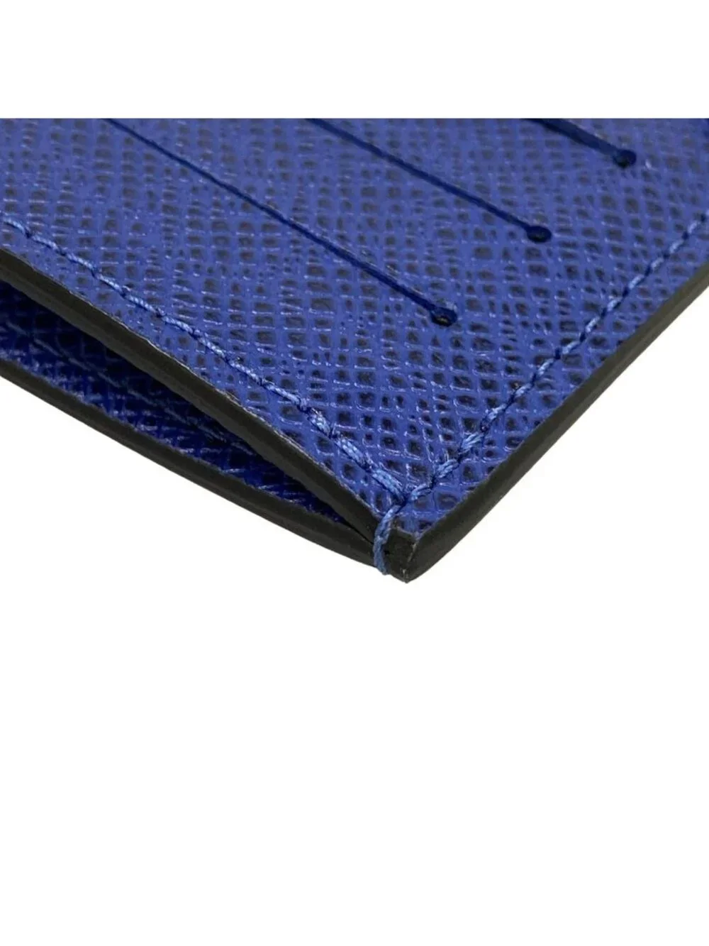 Louis Vuitton Coin Purse Taigarama Card Folder Cobalt Leather